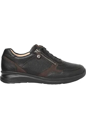 Ganter Herren Harald-H Sneaker, schwarz, Espresso, 49 EU