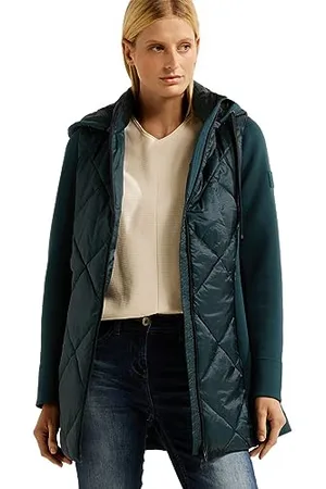 CECIL Damen B100779 Scuba Steppmantel, ,XS