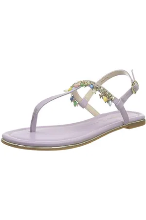 Buffalo Damen Rachel Charms Flache Sandale, , 38 EU