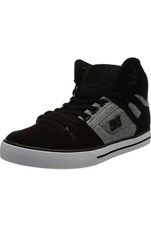 Dcshoes Herren Pure High-top - Leather High-top Shoes Sneaker, Schwarz, 38 EU