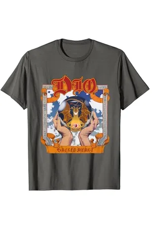 Dio – Sacred Heart Grey T-Shirt