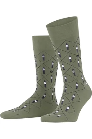 Burlington Herren Socken Big Ben M So Baumwolle gemustert 1 Paar, , 40-46