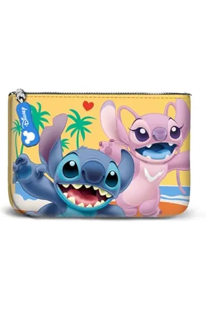 Disney Lilo und Stitch Ocean-Kleines Quadratisches Geldbörse, Blau, 13 x 10 cm