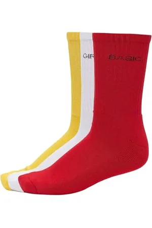 Urban classics Unisex TB3306-Wording 3-Pack Socken, , 47-50