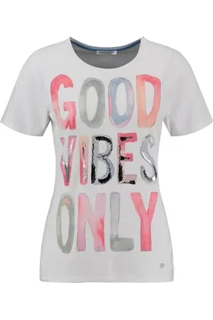 Key Largo Women T-Shirt WT Good Vibes Round