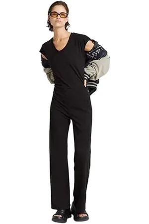 G-Star Riveted flared jumpsuit sl wmn