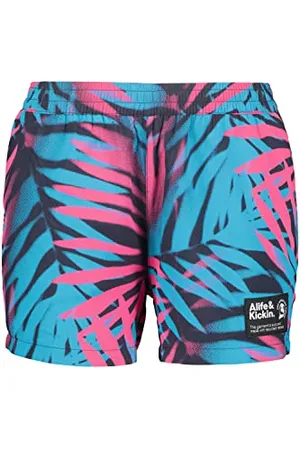 alife kickin ALIFE and Kickin OxanaAK A Shorts – Damen Stoff Shorts – Leichte Kurze Hose für Sommer & Freizeit – Bequem für Alltag & Urlaub XS