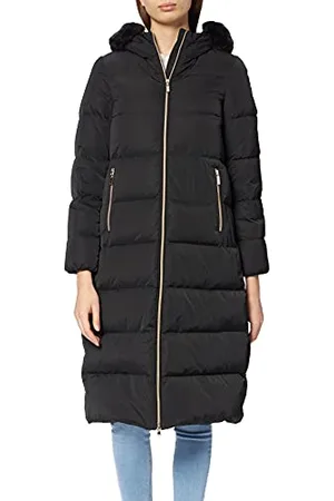 Geox Damen W Tabelya Down Coat, Black (BLACK), 42