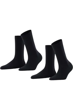 Falke Damen Socken Softmerino Multipack W So Wolle Baumwolle einfarbig 2 Paar, , 39-40