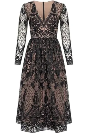 Swing Damen Claire_Czarna Cocktail Dress, , 40 EU