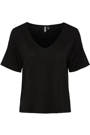 Pieces® Pcbillo Oversized Tee Lurex Stripes Noos