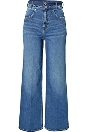 QS by s.Oliver Damen 120.10.202.26.180.2109782 Hose lang Suri Wide Leg, , 36W 32L EU