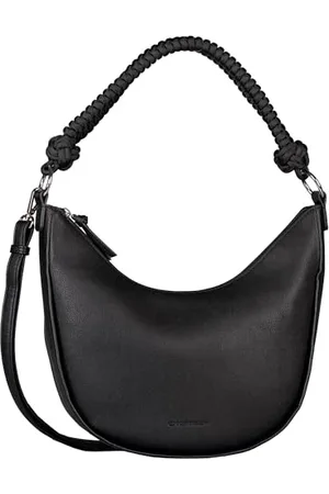 TOM TAILOR Damen Alanis Handtasche mit Schulterriemen, Black