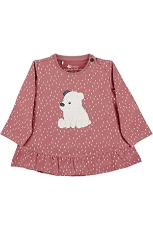Sterntaler Baby - Mädchen Langarmshirt Baby Langarm-shirt Eisbär Elia, , 56