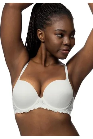 Dorina Damen Super Push Up BH mit Bügel, Formbügel und Spitze T-Shirt BH, ,80D