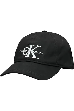 Calvin Klein Herren Cap Monogram Basecap, Schwarz (Black), Einheitsgröße