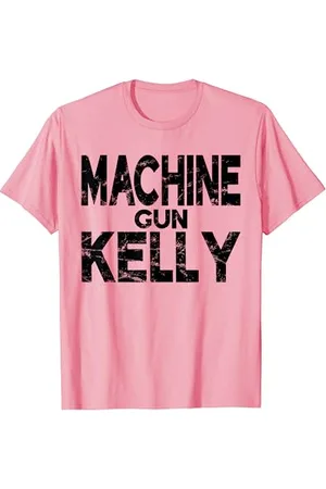 Machine Gun Kelly Offizielles Maschinengewehr Kelly Distress Logo T-Shirt
