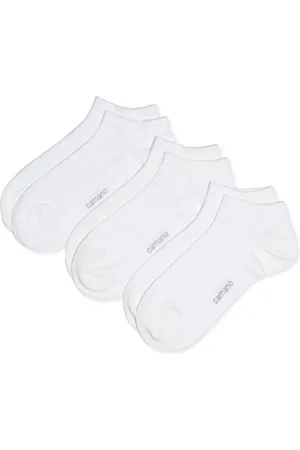 Camano Herren Sneakersocken 3003 3er pack,Weiß (white 1),47/50 (Herstellergröße: 47/49)
