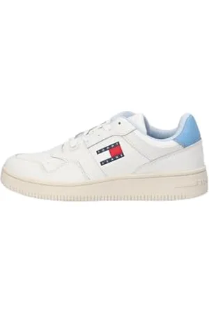 Tommy Hilfiger Damen New TJW Retro Basket Sneaker ESS EN0EN02505 Niedriges Oberteil, Blue (Sugarplum Blue), 39 EU