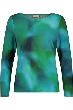 Gerry Weber Damen Langarmshirt Langarm Gemustert 38