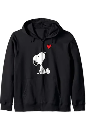 Peanuts Herz sitzender Snoopy Kapuzenjacke