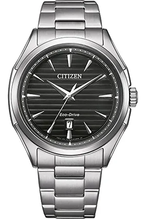 Citizen Herren Analog Japanisches Quarzwerk Uhr mit Edelstahl Armband AW1750-85E