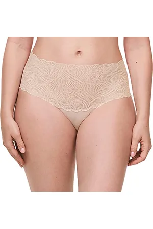 Chantelle Damen Softstretch High Waist Brief W/Lace Slip, , Einheitsgröße