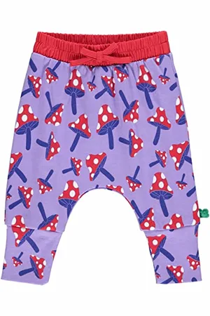 Green Cotton Mushroom Volume Pants Baby