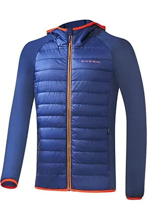 Black Crevice Herren wattierte Hybrid Jacke, , M