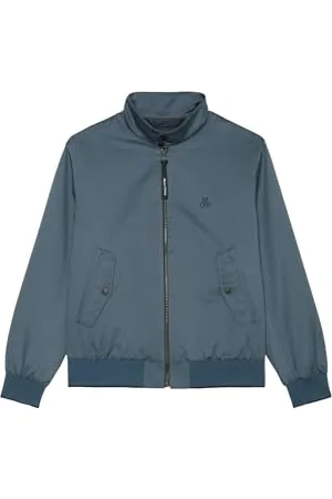 Marc O’ Polo Marc OߴPolo Herren Übergangsjacke mit Reißverschluss sportlich, Blau (Moon Stone), L