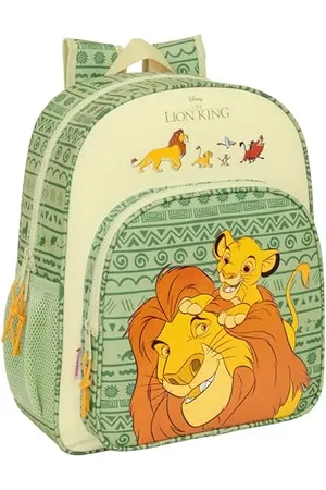 Safta MUFASA Schulrucksack für Kinder, anpassbar an Kinderwagen, ideal für Kinder im Schulalter, bequem und vielseitig, Qualität und Widerstandsfähigkeit, 32 x 12 x 38 cm, ,