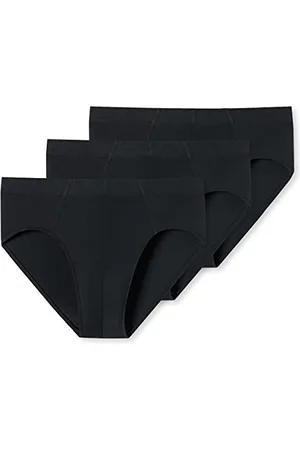 Schiesser Herren 3 Pack Unterwäsche Mit Weichem Bund Bio Baumwolle - 95/5 Organic Slip, , M EU