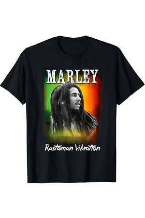 Bob Marley Rastaman Sonnenuntergang T-Shirt
