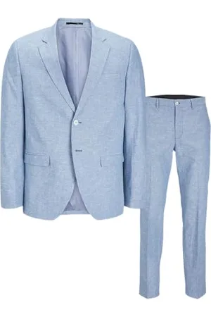JACK & JONES JPRRIVIERA Linen Suit Slim FIT SN PLS