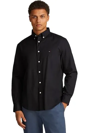 Tommy Hilfiger Herren CORE Flex POPLIN SOLID RF SHIRTMW0MW39988 Bomberjacke, , XL