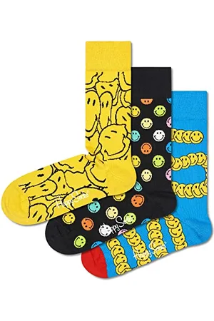 Happy Socks Unisex Smiley Socken, , 41-46