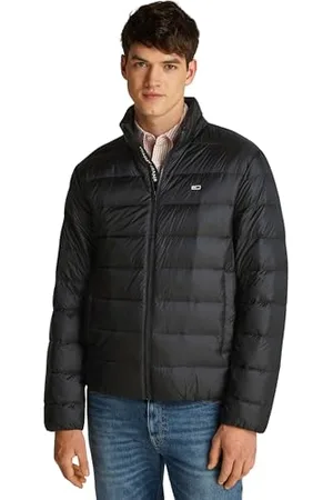Tommy Hilfiger Herren Steppjacke Down Wasserabweisend, Schwarz (Black), M