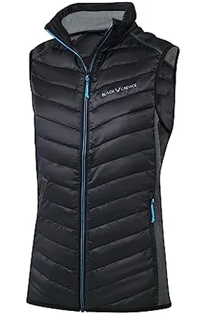 Black Crevice Damen ärmellose Weste, , 40