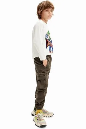 Desigual Pant_Aran, 4092 KAKI, 13/14