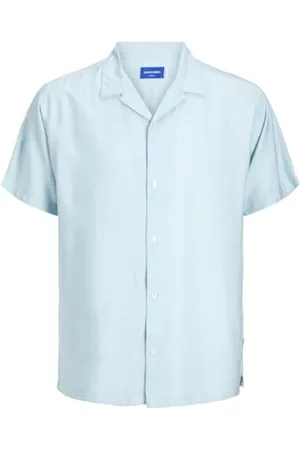 JACK & JONES Herren Jorjeff Marbella Resort Shirt Kurzarmhemd 12256322, ,XS