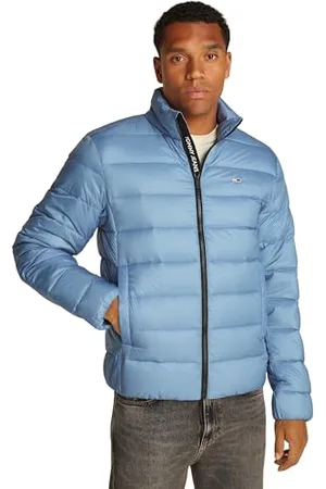 Tommy Hilfiger Herren Steppjacke Down Wasserabweisend, Blau (Colorado Blue), XL
