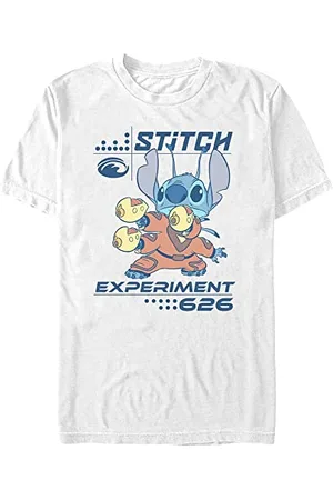 Disney Unisex Lilo & Stitch Experiment 626 Organic Short Sleeve T-shirt, , M
