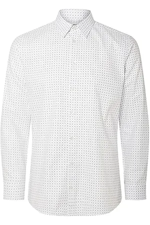 SELECTED SELETED HOMME Herren SLHSLIMSOHO-Ethan Shirt LS NOOS Hemd, , M