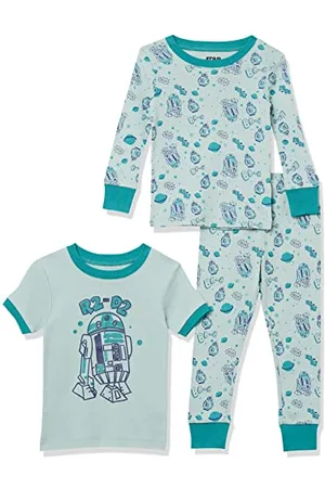 Amazon Disney | Marvel | Star Wars Jungen Eng anliegende Baumwoll-Schlafanzüge, 3er-Pack, , 11-12 Jahre