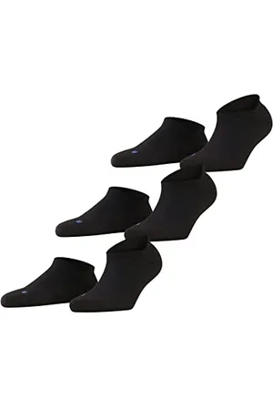 Falke Unisex Sneakersocken Cool Kick Sneaker 3-Pack U SN Weich atmungsaktiv schnelltrocknend kurz einfarbig 3 Paar, , 44-45