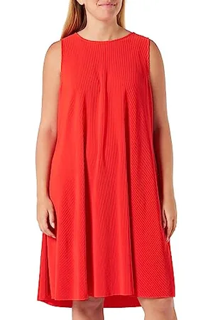 QS by s.Oliver Kleid Midi ,Orange ,44