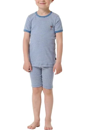 Schiesser Jungen Schlafanzug Set Pyjama kurz-100% Organic Bio Baumwolle-Größe 140 Pyjamaset, , 92