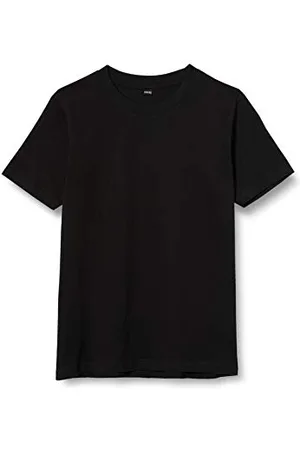 Build Your Brand Boys BY116-Kids Basic Tee T-Shirt, Black, 146/152