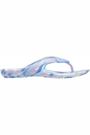 Crocs Damen Kadee II Graphic Flip-Flops, Sandalen, Lavendel/Multi, 39 EU