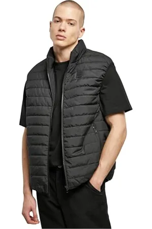 Urban classics Herren TB6231-Light Bubble Vest Jacke, Black, M